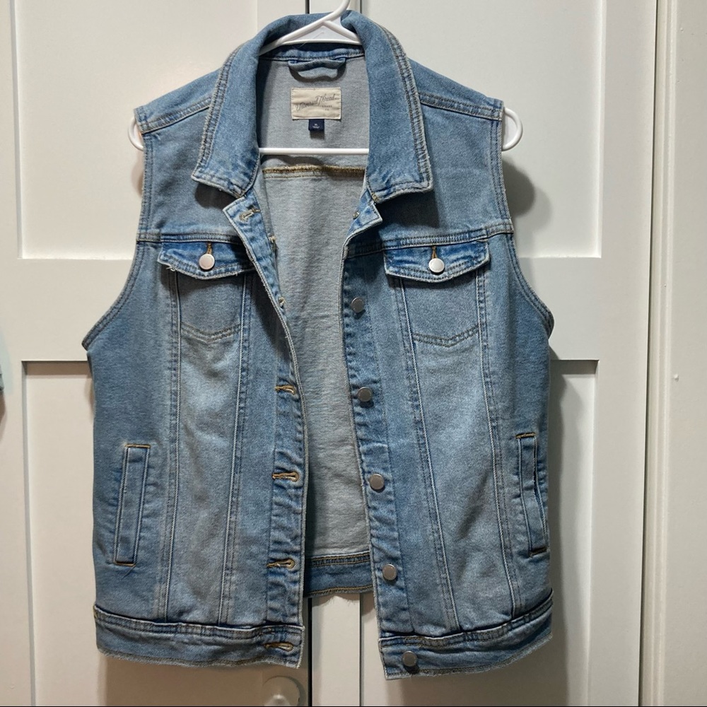 Universal Thread Plus jean vest